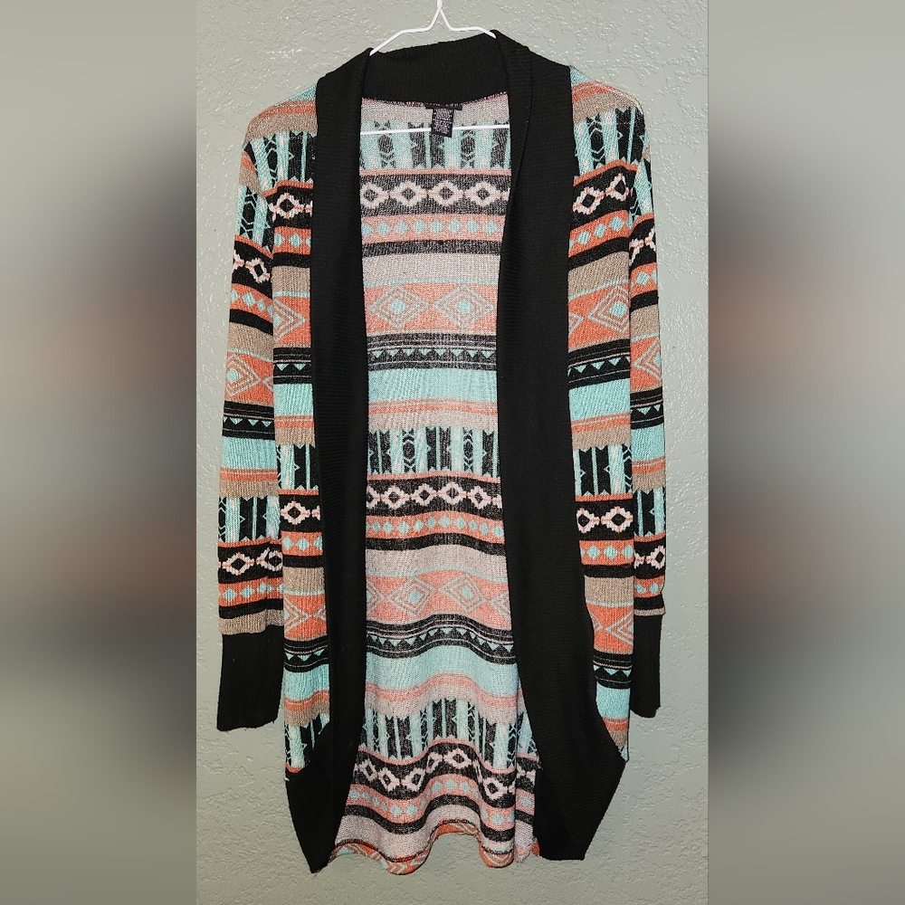 Junior pattern printed cardigan - Used